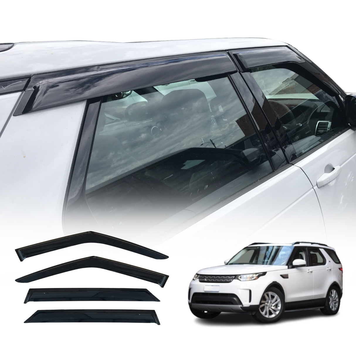 Weather Shields for Land Rover Discovery 5 Series 2017-Onwards