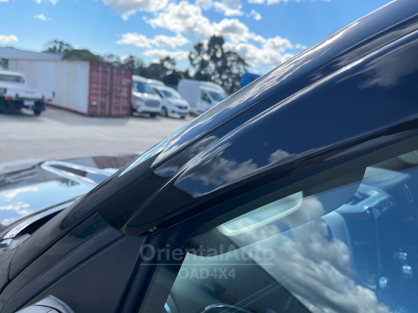 Luxury Weathershields Weather Shields Window Visor For Dodge RAM 1500 DT Series Crew Cab 2020+
