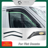 Weather Shields for Fiat Ducato 2007-Onwards