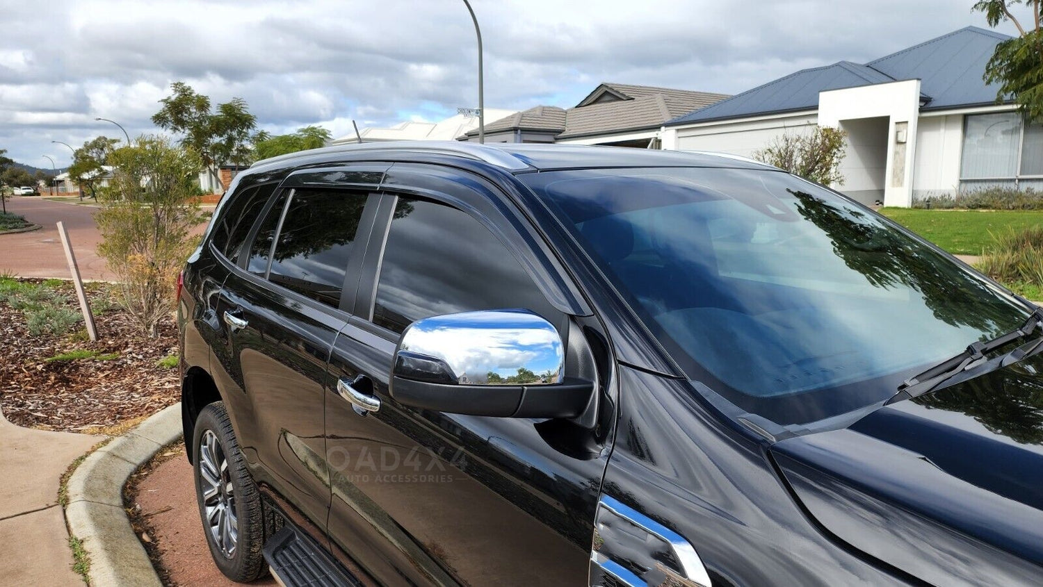 2 Shields Injection Weather Shields for Ford Everest UA / UA II Series 2015-2022 ...