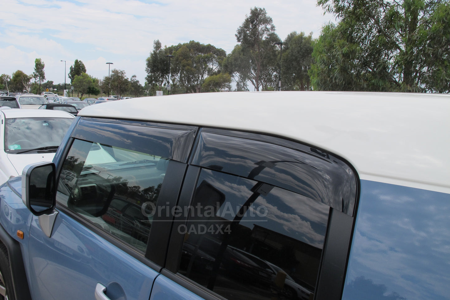 Premium Weathershields Weather Shields Window Visor For Toyota FJ Cruiser 2011-2019 4pcs