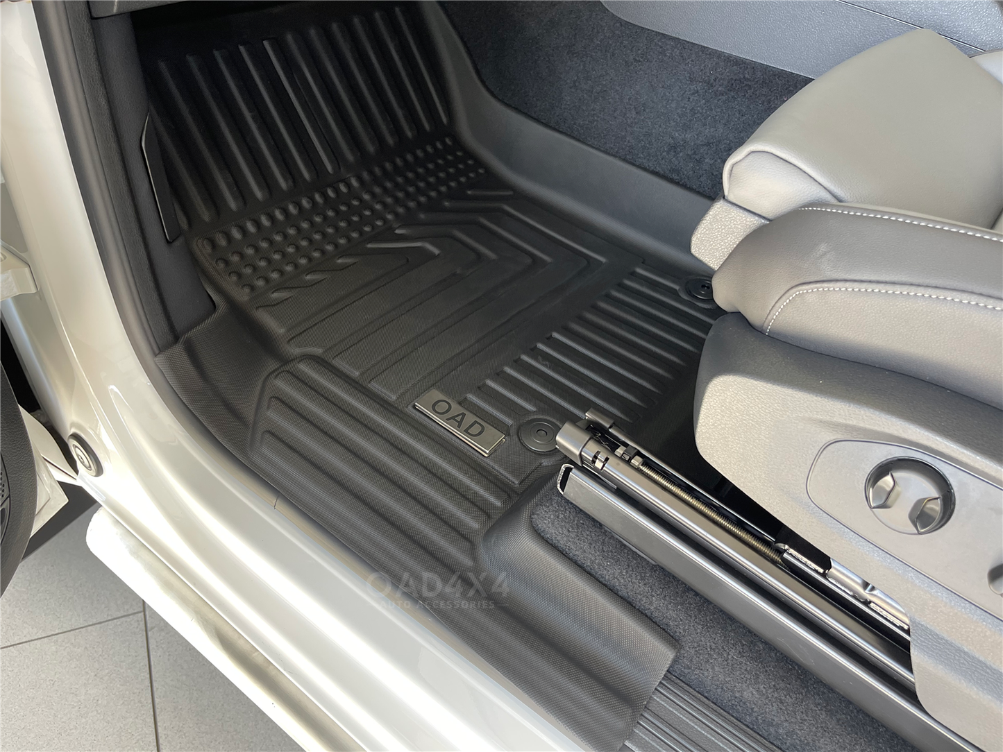 5D TPE Floor Mats for Volkswagen Amarok 2H Series Single Cab 2009-2022 Door Sill Covered Car Mats