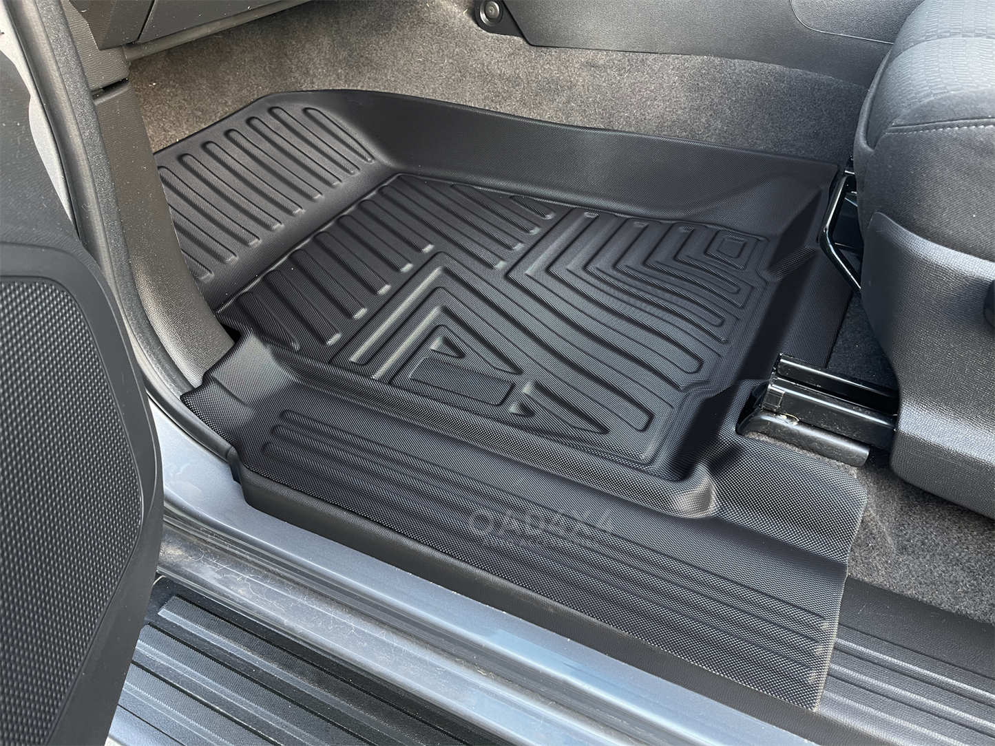 Floor Mats for Holden Colorado RG Single / Extra Cab 2012-Onwards Tailored TPE 5D Door Sill Covered Car Floor Mat Liner