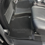 5D TPE Floor Mats for Mercedes-Benz GLS Class X167 2019+ Door Sill Covered Car Mats with Upper Detachable Carpet