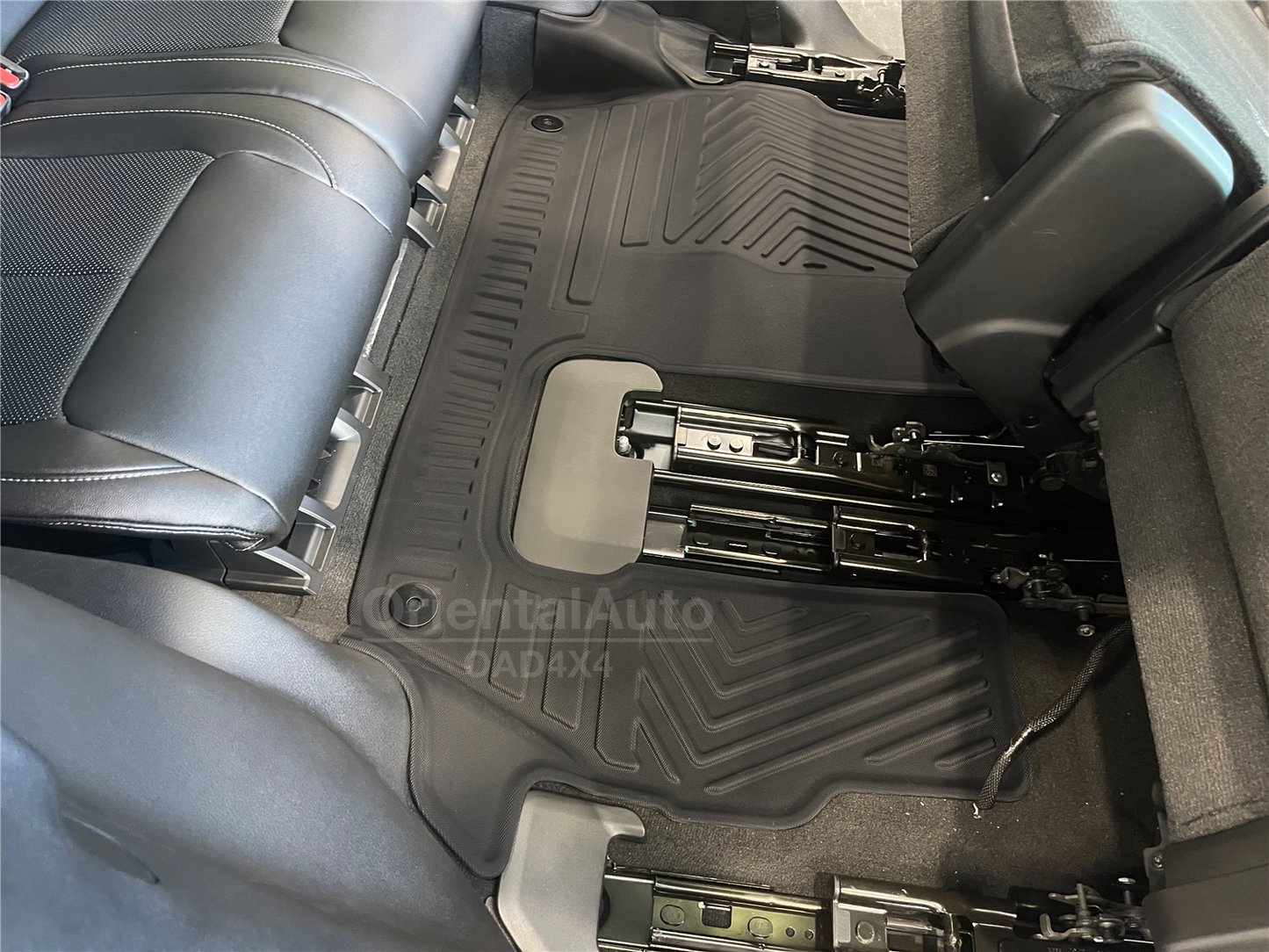 3Rows Floor Mats for Jeep Grand Cherokee L WL series 7 Seats 2021+ Tailored TPE 5D Door Sill Covered Floor Mat Liner