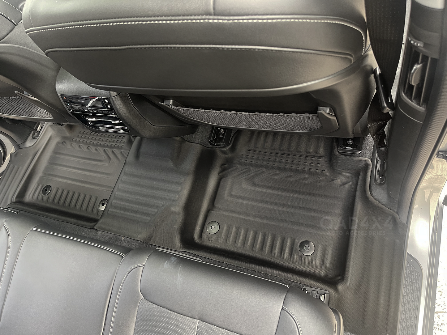 3Rows Floor Mats for Jeep Grand Cherokee L WL series 7 Seats 2021-Onwards Tailored TPE 5D Door Sill Covered Floor Mat Liner