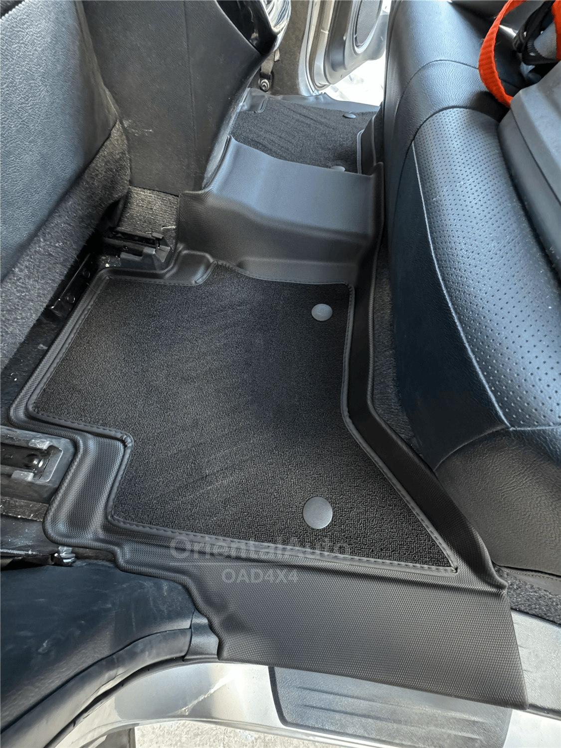 5D Double-Layer Car Floor Mats for Toyota Hilux Auto Transmission Dual Cab 2015-Onwards