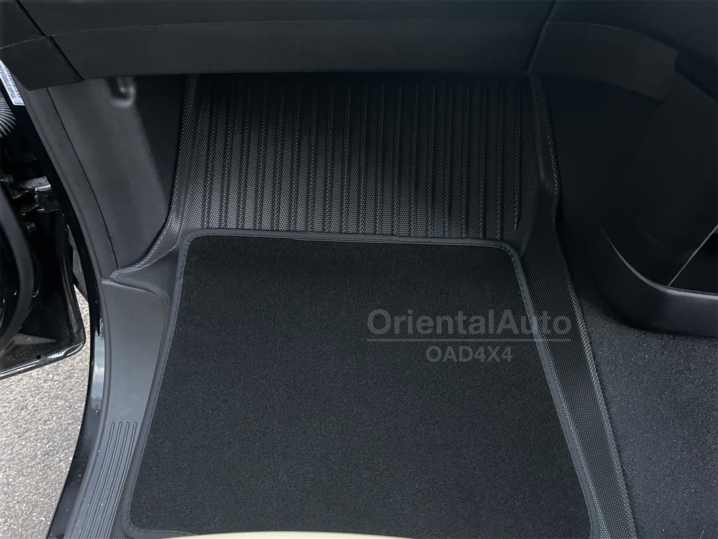 5D TPE Floor Mats for Hyundai Staria 2021-Onwards front 2pcs Car Mats Liner +Upper Detachable Carpet