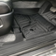 3 Rows Floor Mats for Lexus LX570 2008-2012 Tailored TPE 5D Door Sill Covered Floor Mat Liner