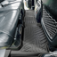 3 Rows Floor Mats for Lexus LX570 2013-2021 Tailored TPE 5D Door Sill Covered Floor Mat Liner