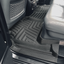 3 Rows Floor Mats & Cargo Boot Mat for Toyota Landcruiser 200 Altitude, VX, Sahara 2012-2021 Tailored TPE 5D Door Sill Covered Floor Mat Liner for Land Cruiser 200 LC200