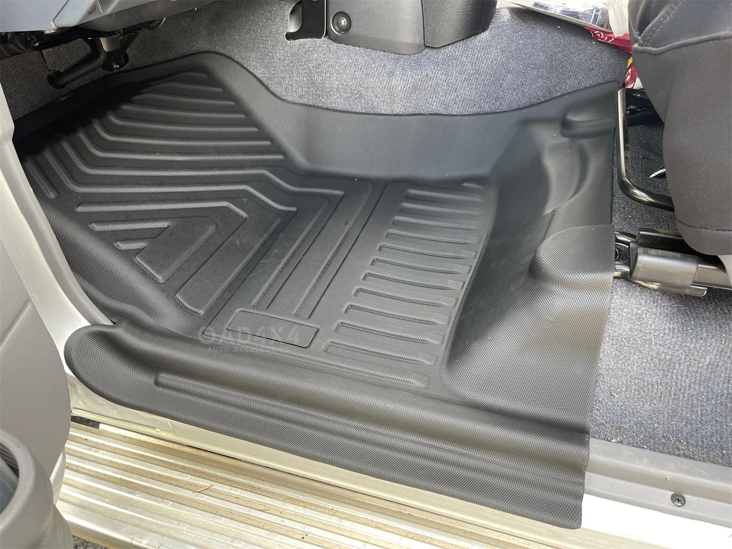 5D Floor Mats for Toyota Landcruiser 79 Single Cab 2016-2023 Tailored TPE Door Sill Covered Floor Mat Liner for Land cruiser 79 LC79