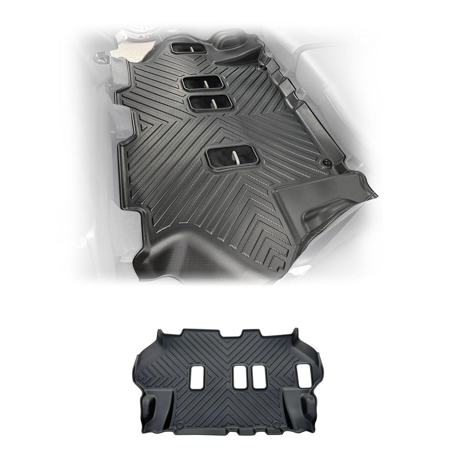 5D TPE 3rd / Third Row Floor Mats for Nissan Patrol Y62 2012Onwards C