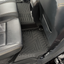 5D Floor Mats & Black Door Sills Protector fit Mazda BT-50 BT50 Dual Cab 2011-2020 Tailored TPE Door Sill Covered Floor Mat Liner Car Mats + Stainless Steel Scuff Plates