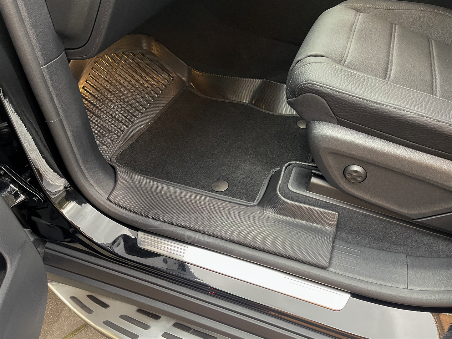 OAD 5D TPE Floor Mats & 3D Cargo Mat for Mercedes Benz GLE-CLASS V167 2019+  Upper Detachable Carpet Floor Mat +Boot Mat Liner