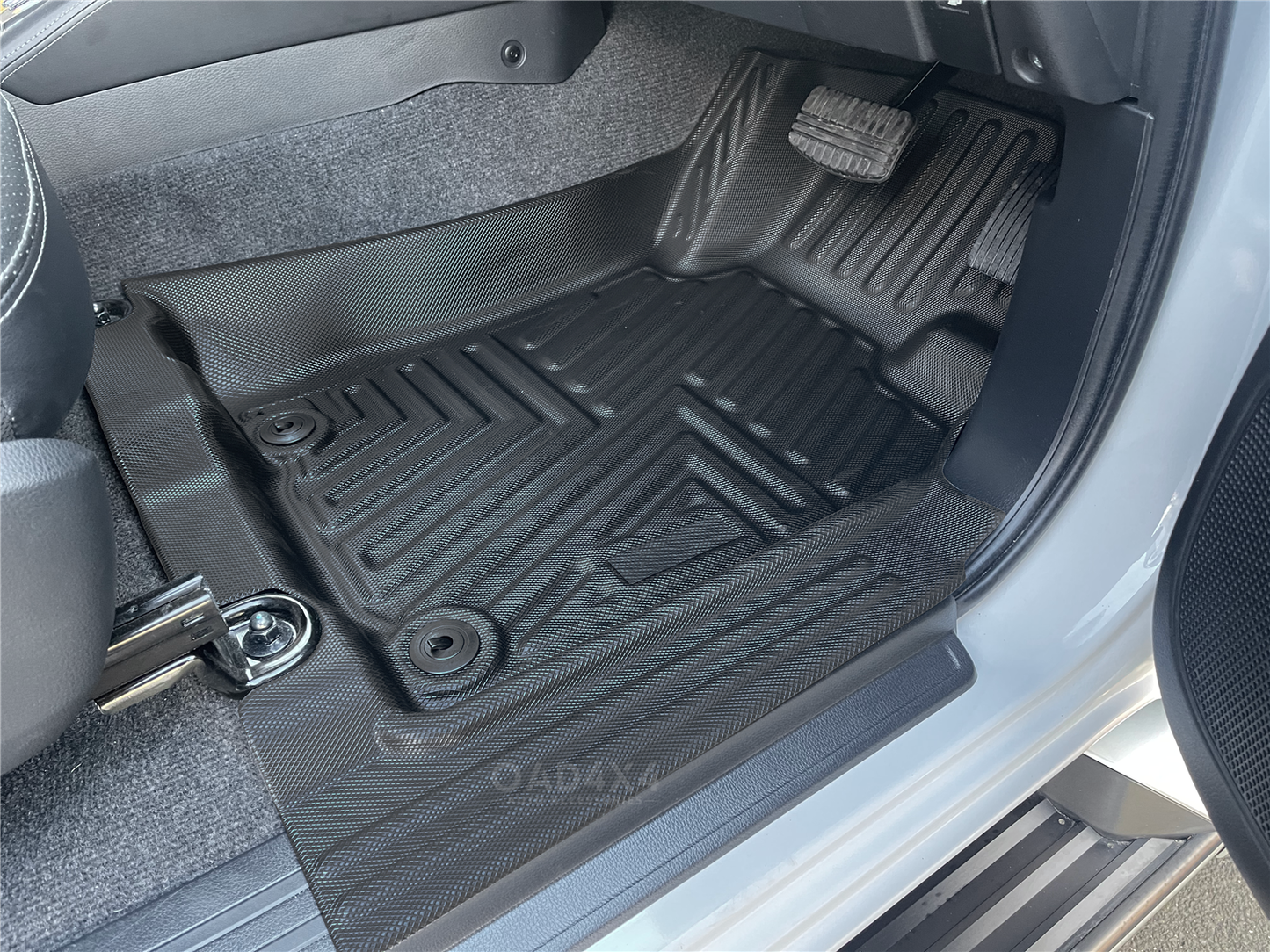 Pre-order 5D TPE Floor Mats for Mitsubishi Triton Dual Cab MQ MR 2015-2024 Door Sill Covered Tailored Car Mats