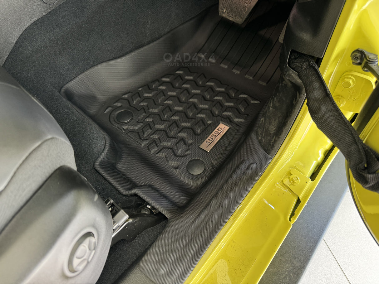 5D TPE Car Floor Mats for Jeep Wrangler JL Series 2 Doors 2018-Onwards