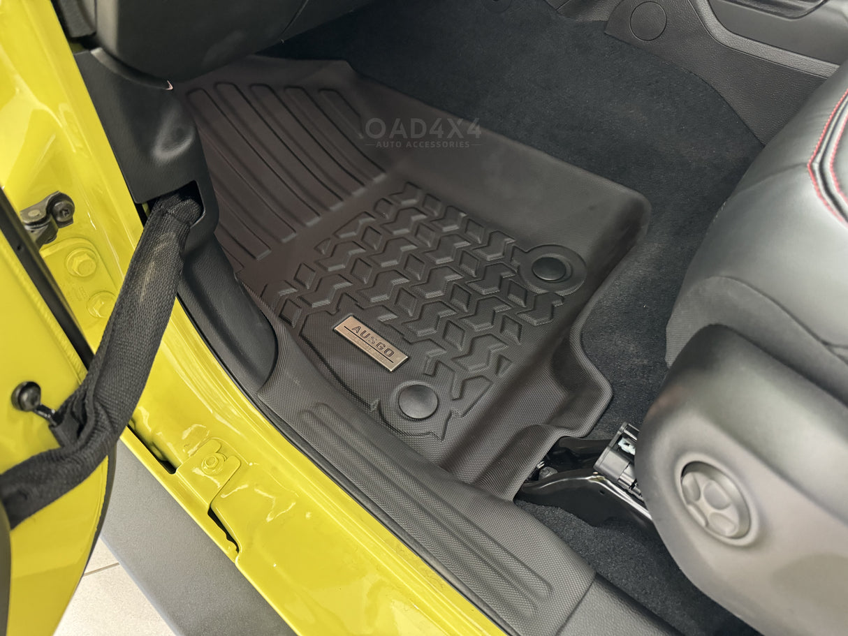 5D TPE Car Floor Mats for Jeep Wrangler JL Series 2 Doors 2018-Onwards