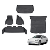 5D TPE Car Floor Mats for Tesla Model Y 2022-2025