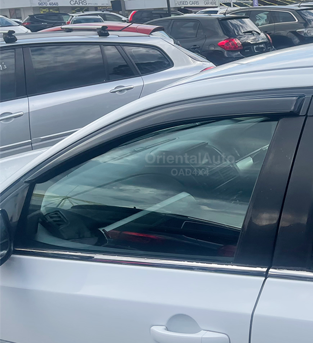 Luxury 2pcs Weathershields Weather Shields Window Visor For Ford Falcon FG UTE 2008-2019