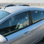 Injection Chrome Weathershields Weather Shields Window Visor For Ford Fiesta Hatch 2008-2019