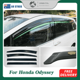 Weather Shields for Honda Odyssey 5th Gen 2013-onwards
