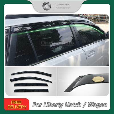 Premium Weathershields For Subaru Liberty Wagon/Hatch 5D 2009-2014 Weather Shields Window Visor