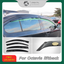 Premium Weather Shields For Skoda Octavia Liftback 2007-2013 Weathershields Window Visors