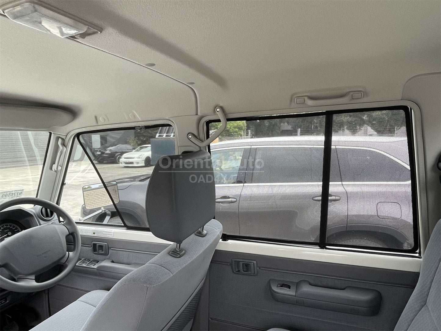4PCS Magnetic Sun Shade for Toyota LandCruiser Land Cruiser 79 LC79  Window Sun Shades UV Protection Mesh Cover