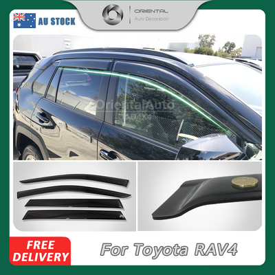 Luxury Weathershields For Toyota RAV4 2019+ Weather Shields Window Visor for RAV 4