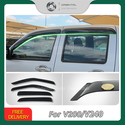Premium Weather Shields Weathershields Window Visor For Great Wall V200/V240 Dual Cab 2009-2016