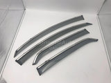 Stainless Edge Weather Shields for Ford Ecosport BK Series 2013-2017