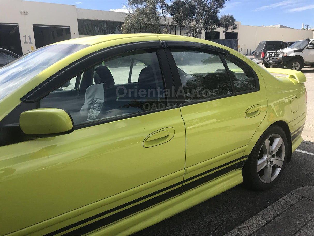 Weather Shields for Ford Falcon Fairmont BA BF Sedan 2002-2008