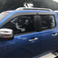 Bonnet Protector & Luxury Weathershields Weather Shields Window Visor Ford PJ series Ranger Dual Cab 2007-2009