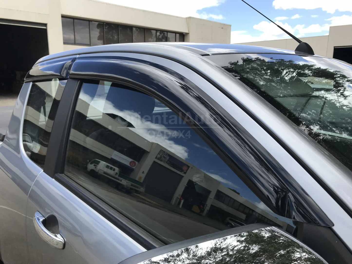 Bonnet Protector & Weathershields Weather Shields Window Visor for Mazda BT-50 BT50 Extra Cab 2011-2020 4pcs