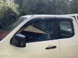 Luxury Weather Shields for Mazda BT50 BT-50 Extra Cab UN 2006-2011
