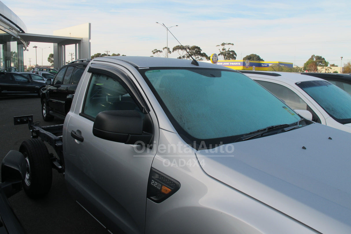 Weather Shields for Ford Ranger PX PX2 PX3 Series Single Cab 2011-2022