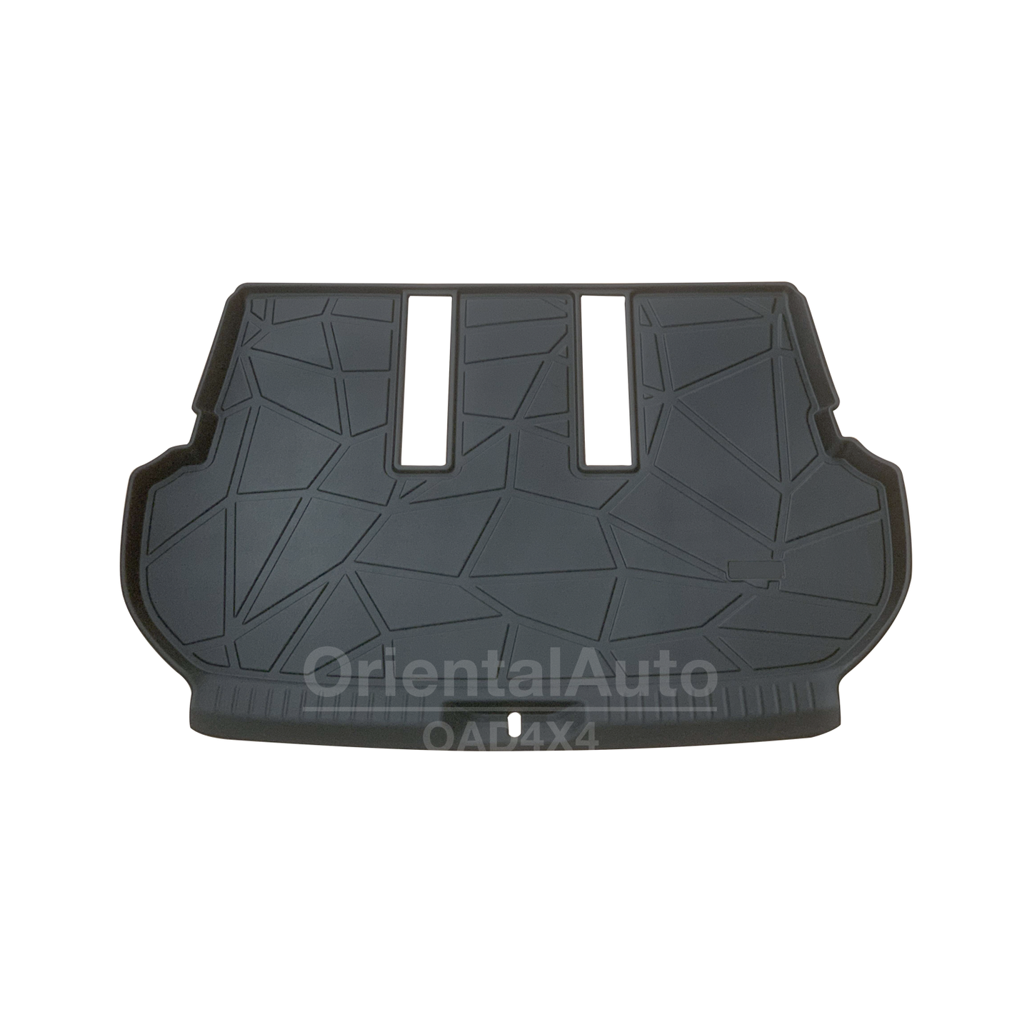 3D TPE Boot Mat for Toyota Fortuner 2015-Onwards with Inner Rear Step Panel Covered Cargo Mat Trunk Mat Boot Liner