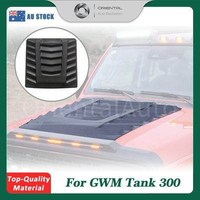 OAD Matte Black Bonnet Scoop Hood Cover for GWM Tank 300 TANK300