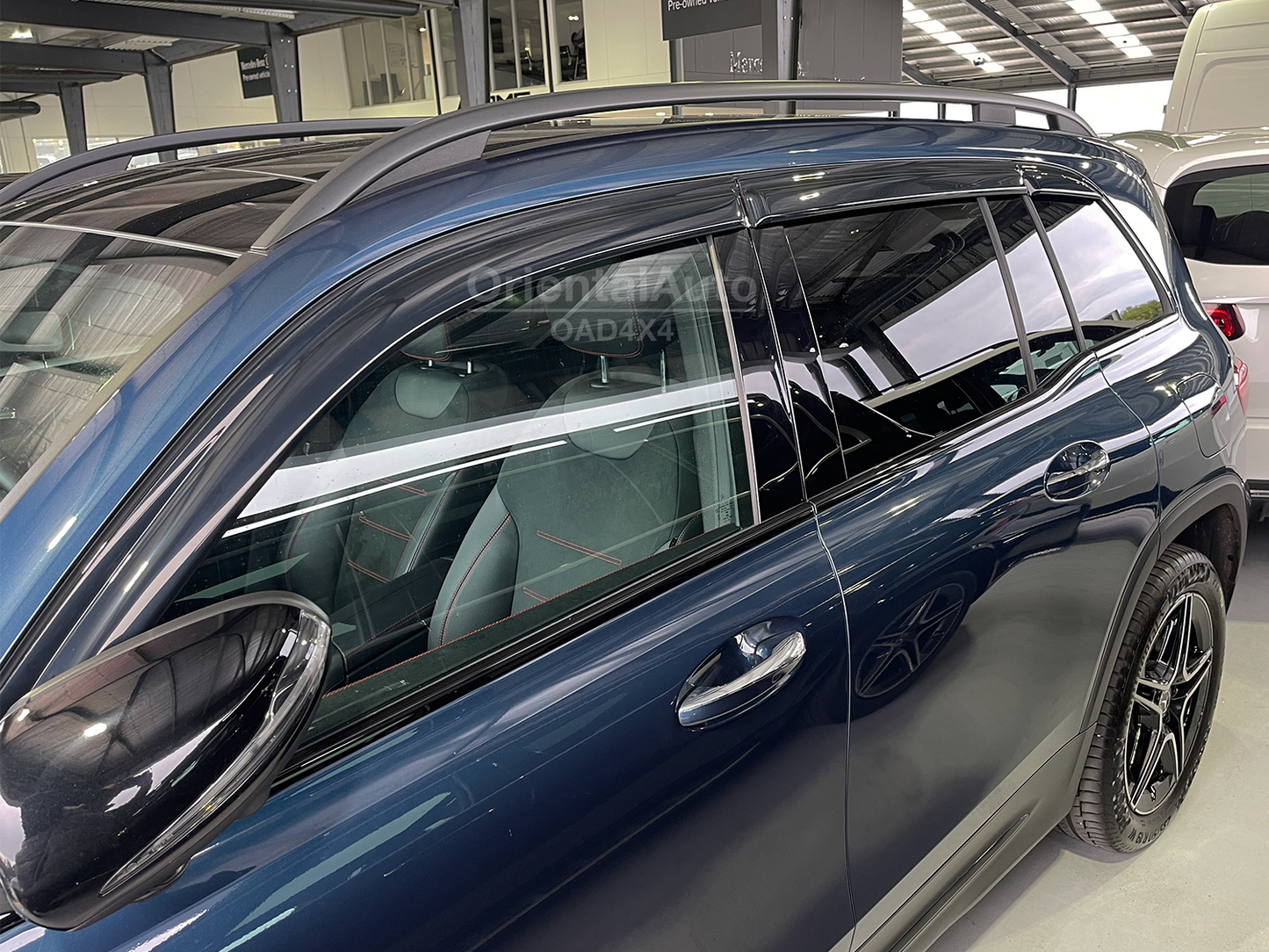 Luxury 6pcs Weathershields Weather Shields Window Visors for Mercedes-Benz EQB EQB250 EQB350 X243 2022+