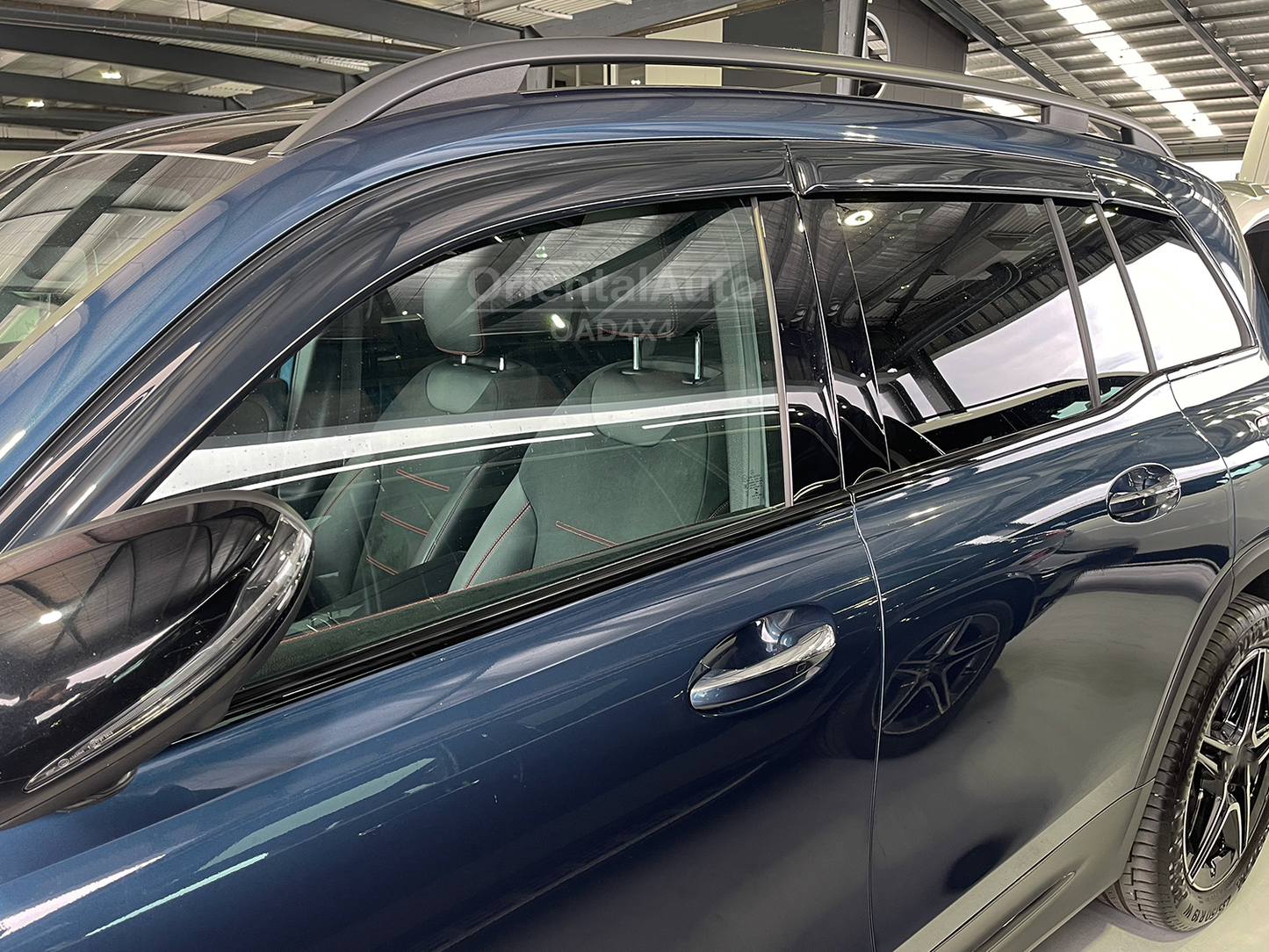 Luxury 6pcs Weathershields Weather Shields Window Visors for Mercedes-Benz EQB EQB250 EQB350 X243 2022+