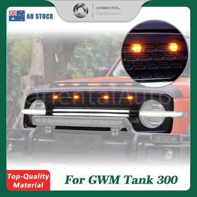 OAD LED Front Bumper Grille for GWM TANK 300 Mesh LED Grille for TANK300