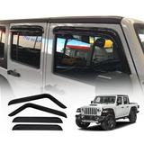 Weather Shields for Jeep Gladiator Dual Cab 2020-Onwards
