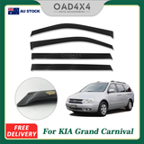 Weather Shields for KIA Grand Carnival VQ 2005-2014
