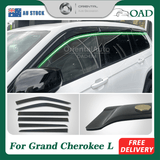 Weather Shields for Jeep Grand Cherokee L WL Series 7 Seater 2021-onwards 6PCS