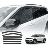 Weather Shields for Jeep Grand Cherokee L WL Series 7 Seater 2021-onwards 6PCS