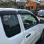 Bonnet Protector & Luxury Weathershields Weather Shields Window Visor for Toyota Hilux Extra Cab 2005-2011 4pcs