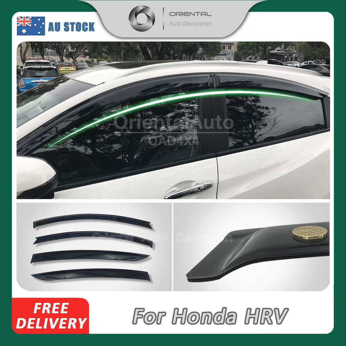Weather Shields for Honda HRV HR-V 2015-2022
