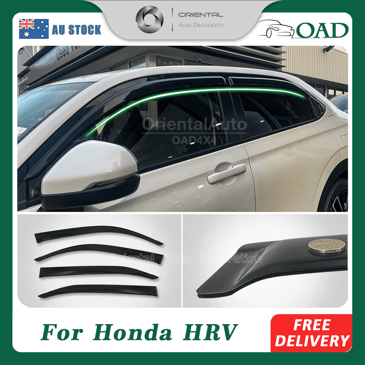 Weather Shields for Honda HRV HR-V 2022-Onwards