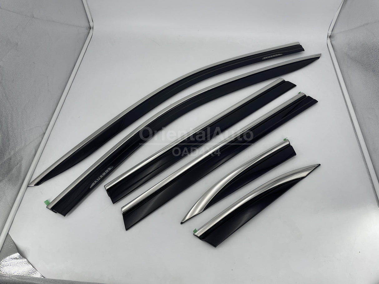 Stainless Edge Weather Shields for Haval H6 B01 Series 2021-Onwards 6PCS